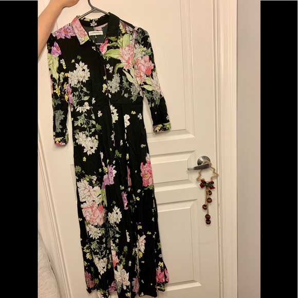Zara Premium Denim Collection floral - Picture 2 of 3